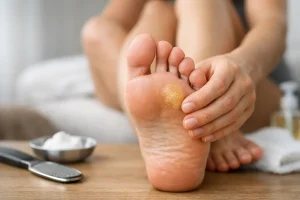 Por qué se forman callos en los pies y qué hacer