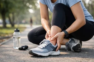 Qué causa dolor de tobillo al caminar y qué hacer
