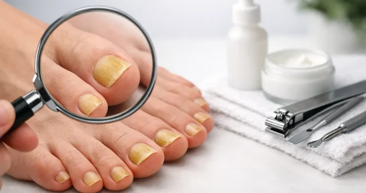 Uñas amarillas en los pies: causas y solución